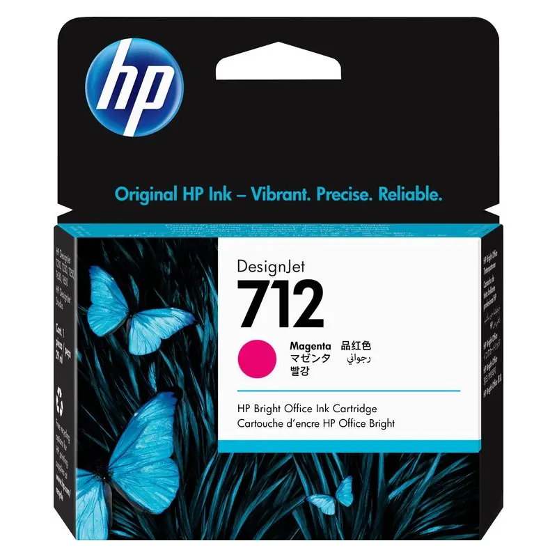 ตลับหมึกอิงค์เจ็ท HP 3ED68A สีชมพู