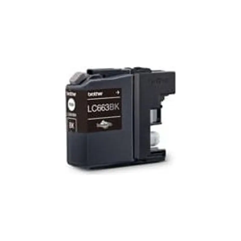 ตลับหมึกอิงค์เจ็ท Brother LC-663BK สีดำ