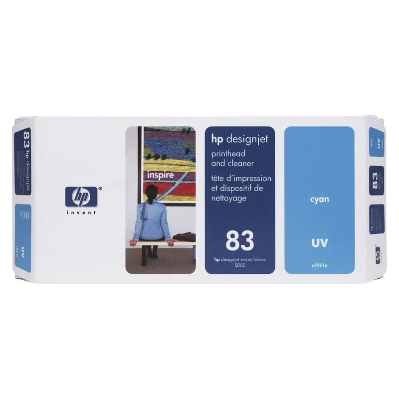 ตลับหมึกอิงค์เจ็ท HP C4961A สีฟ้า