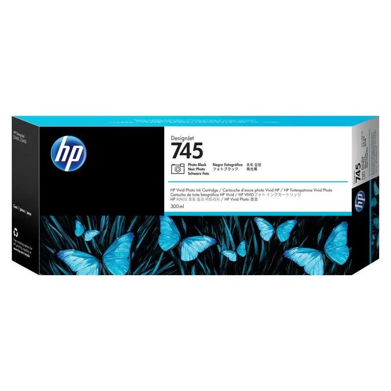 ตลับหมึกอิงค์เจ็ท HP F9K04A สีดำ