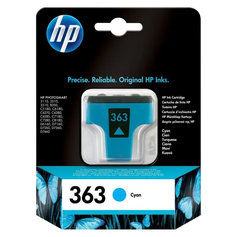 ตลับหมึกอิงค์เจ็ท HP C8771WA สีฟ้า