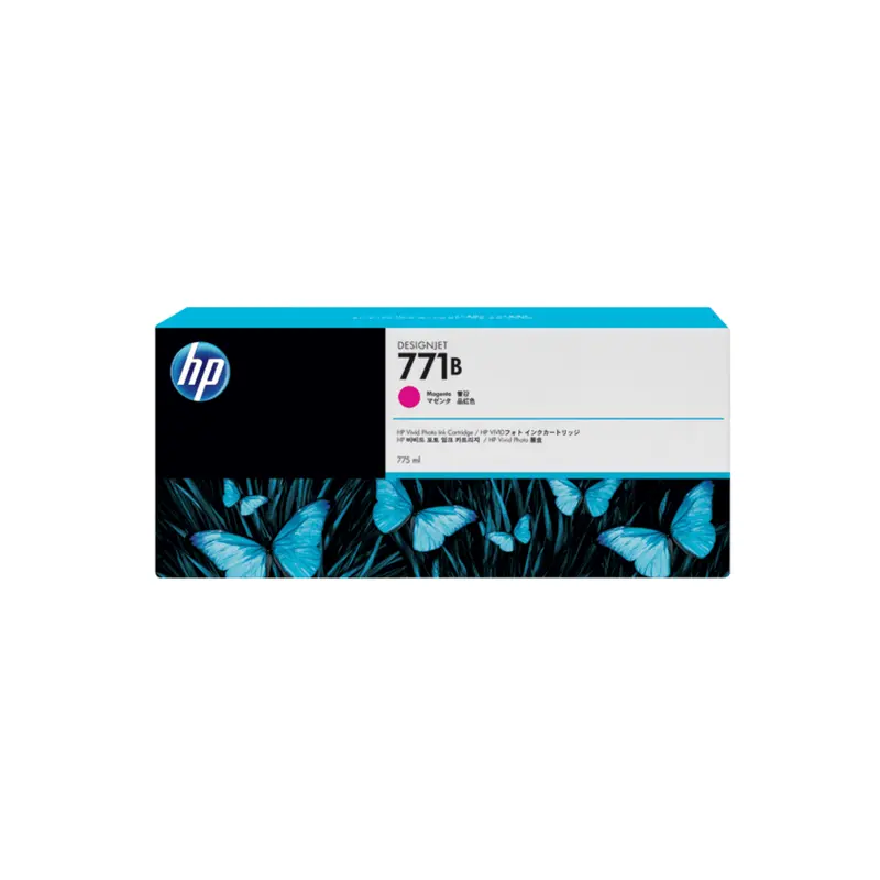 ตลับหมึกอิงค์เจ็ท HP B6Y01A สีชมพู