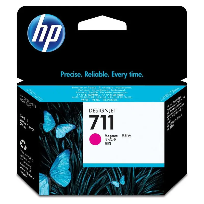 ตลับหมึกอิงค์เจ็ท HP CZ131A สีชมพู รูปที่ 2