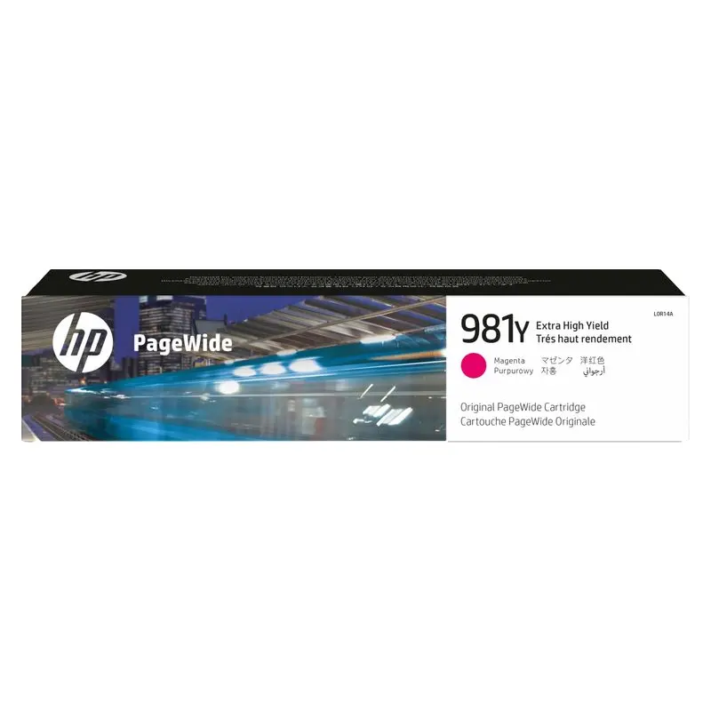 ตลับหมึกอิงค์เจ็ท HP L0R14A สีชมพู