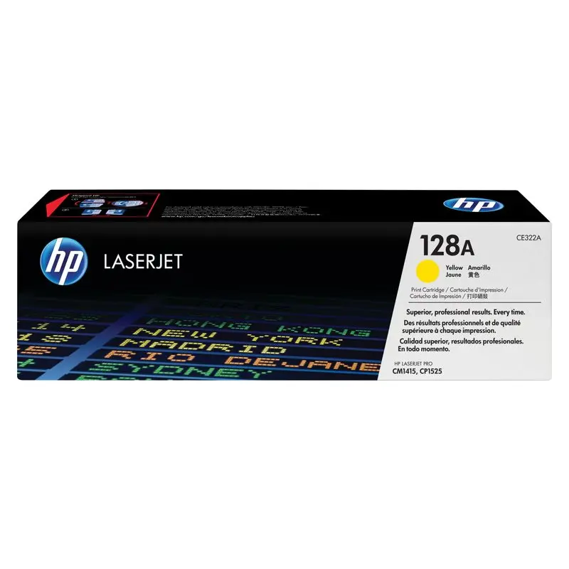 ตลับหมึกโทนเนอร์ HP CE322A สีเหลือง
