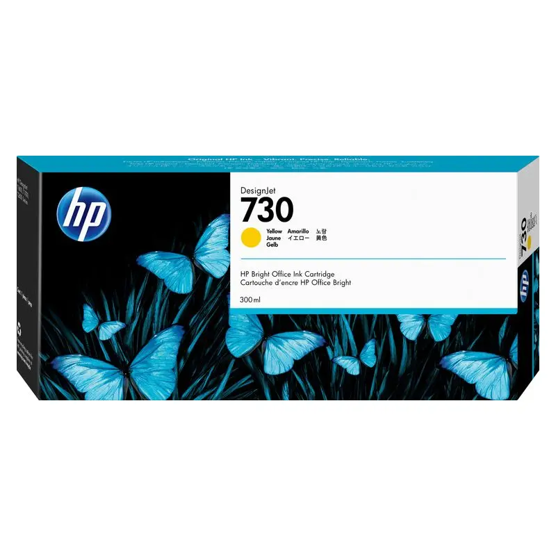 ตลับหมึกอิงค์เจ็ท HP P2V70A สีเหลือง