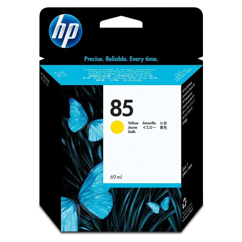 ตลับหมึกอิงค์เจ็ท HP C9427A สีเหลือง