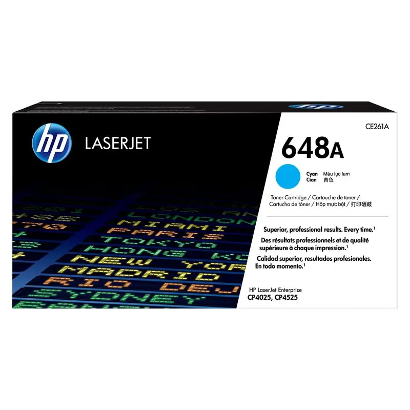 ตลับหมึกโทนเนอร์ HP CE261A สีฟ้า