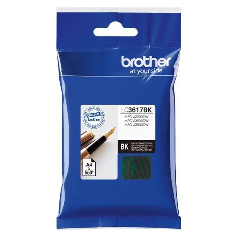 ตลับหมึกอิงค์เจ็ท Brother LC-3617BK สีดำ