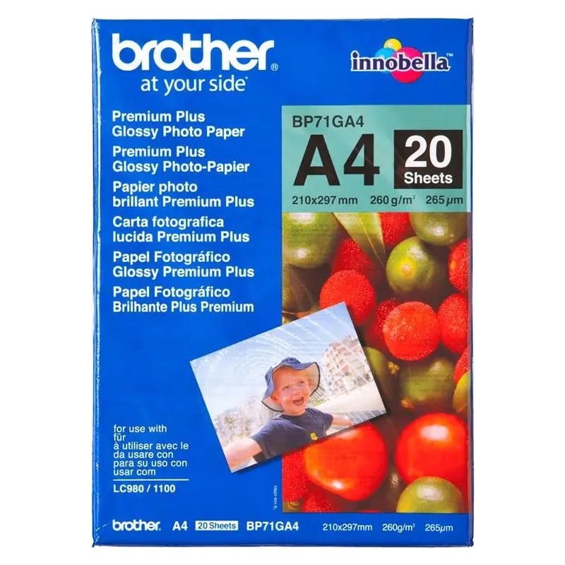 วัสดุการพิมพ์ Brother BP71GA4
