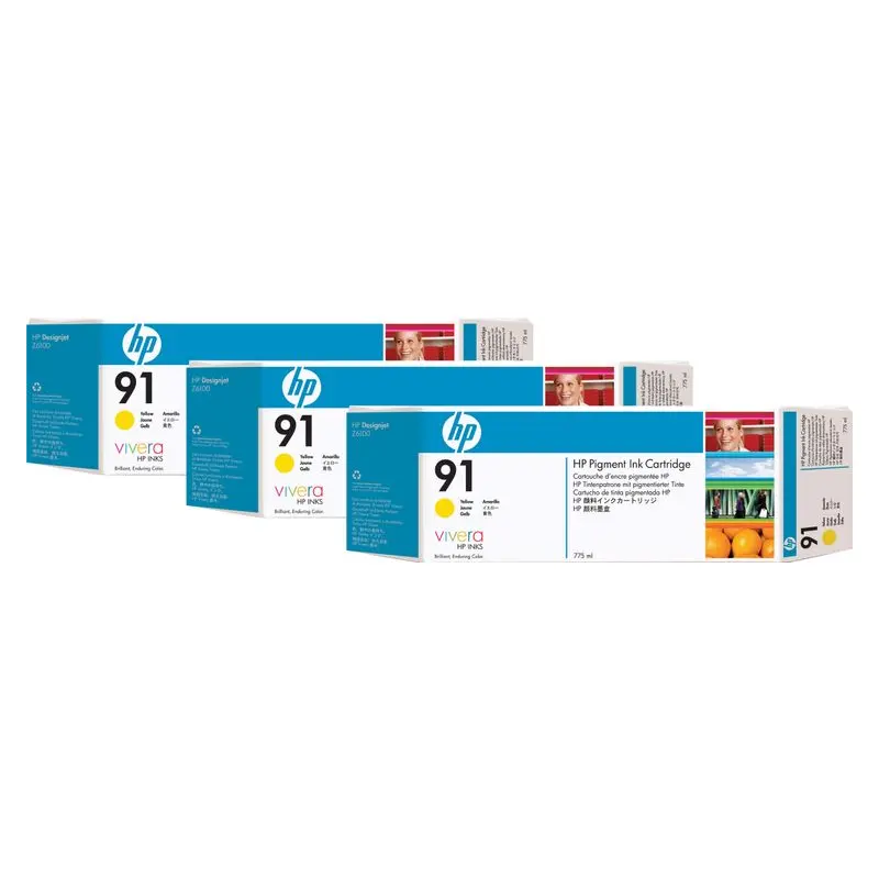 ตลับหมึกอิงค์เจ็ท HP C9485A สีเหลือง รูปที่ 2