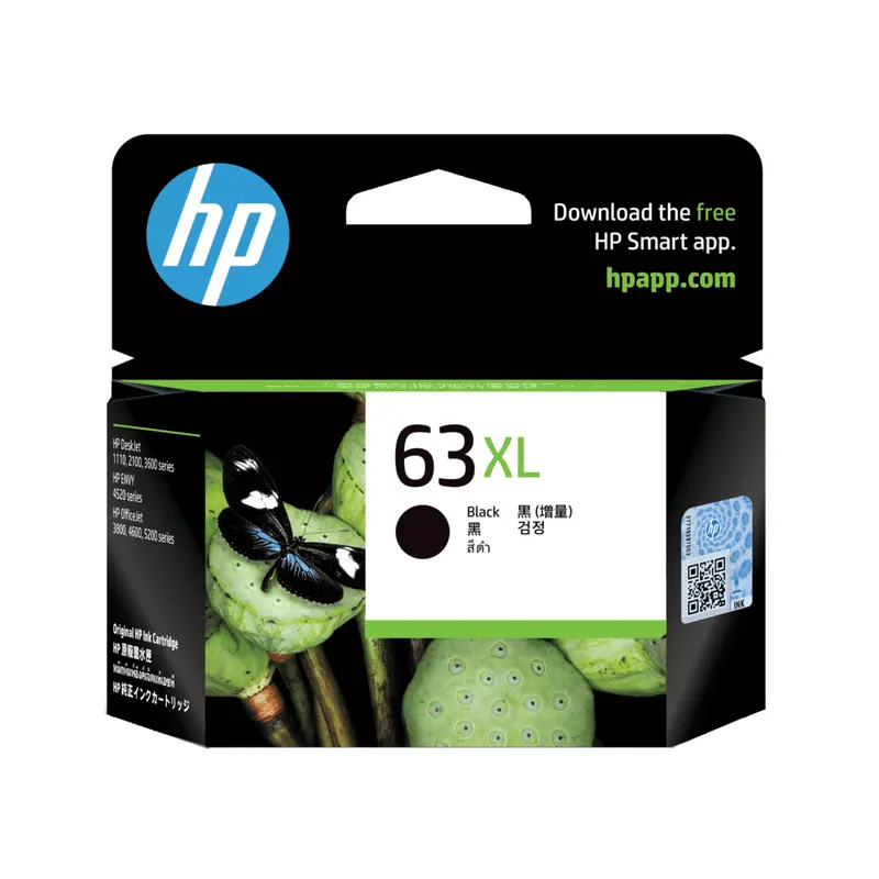 ตลับหมึกอิงค์เจ็ท HP F6U64AA สีดำ