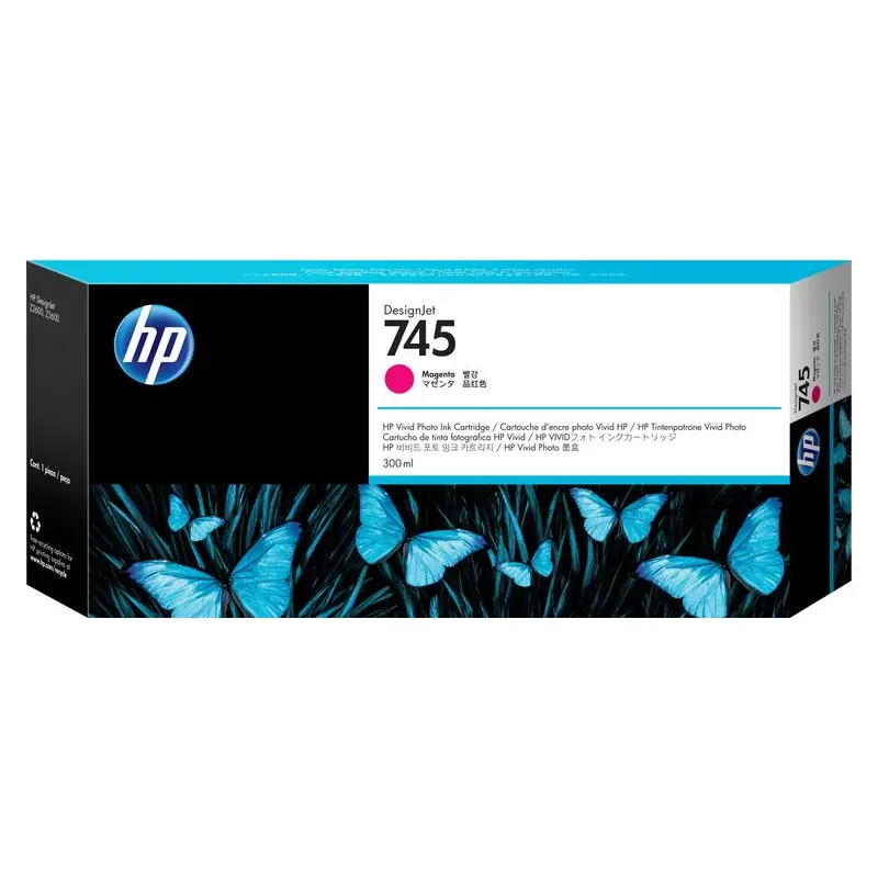 ตลับหมึกอิงค์เจ็ท HP F9K01A สีชมพู