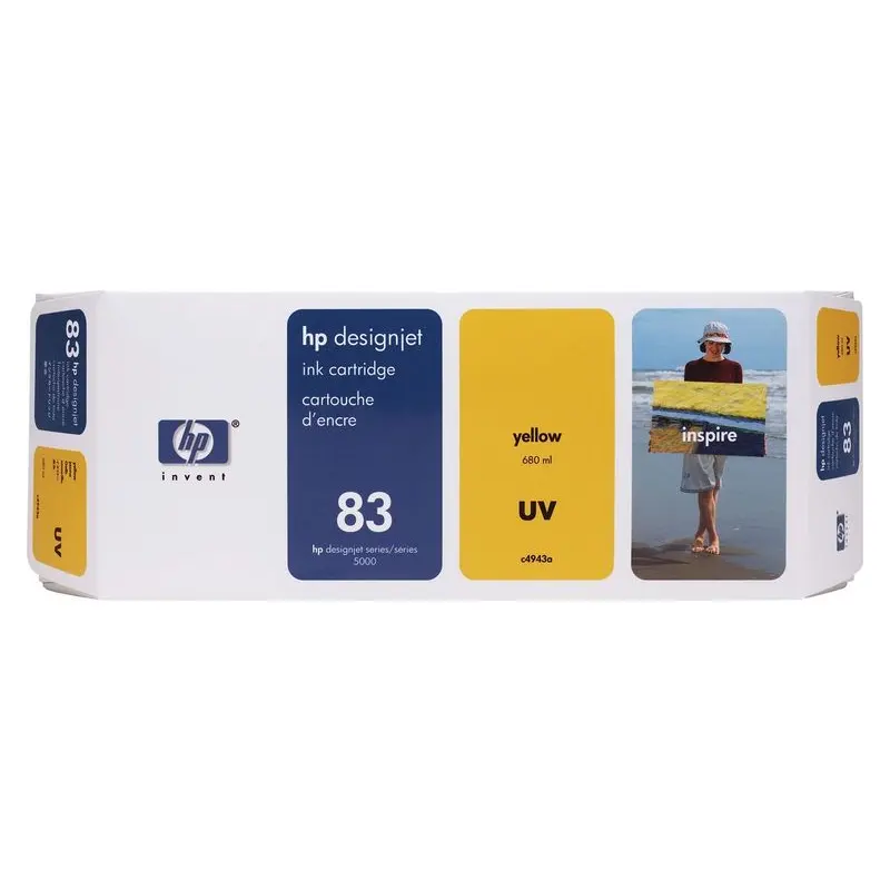 ตลับหมึกอิงค์เจ็ท HP C4943A สีเหลือง
