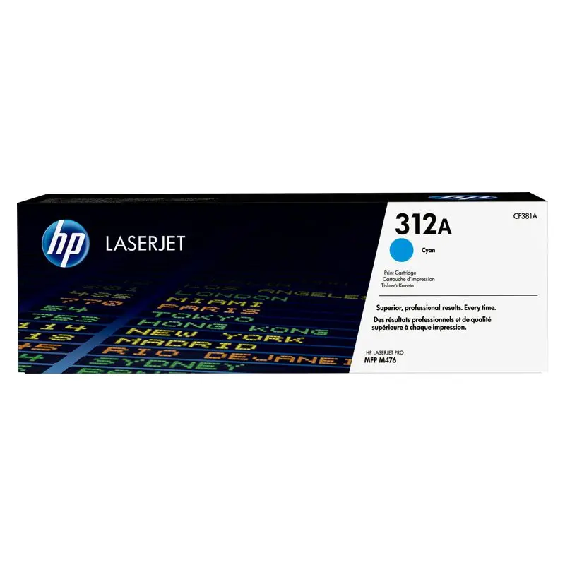 ตลับหมึกโทนเนอร์ HP CF381A สีฟ้า