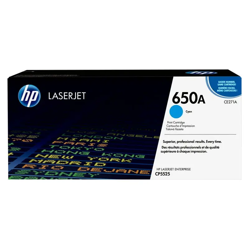 ตลับหมึกโทนเนอร์ HP CE271A สีฟ้า