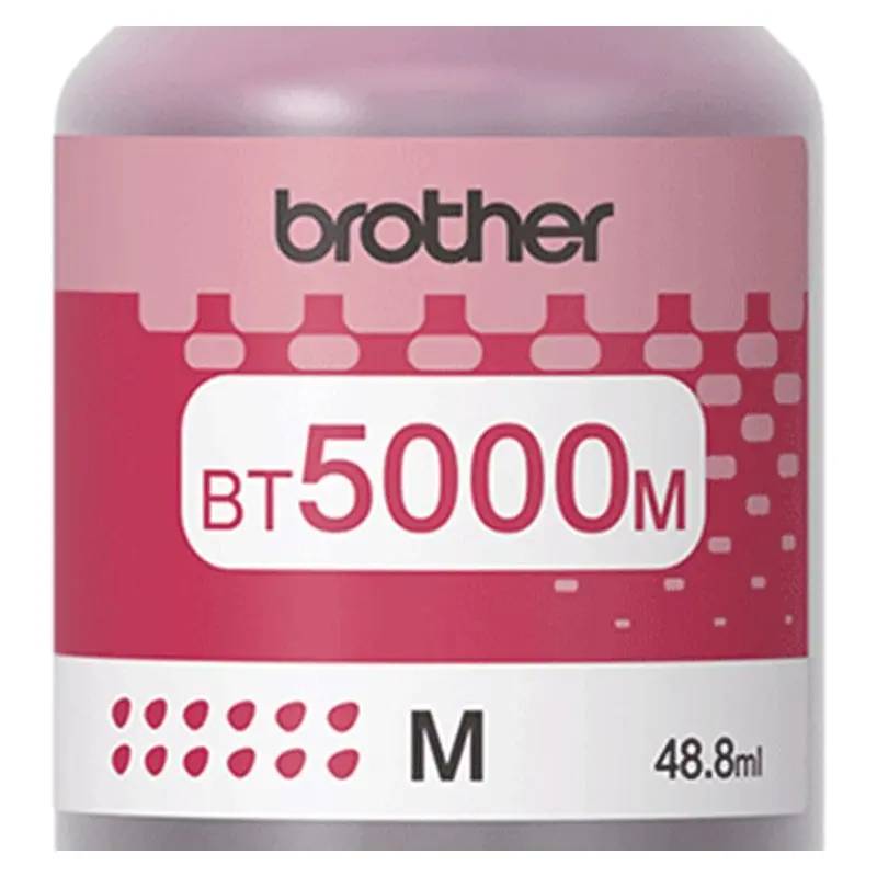 หมึกเติมแบบขวด Brother BT-5000M สีชมพู รูปที่ 2
