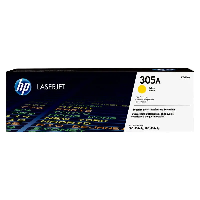 ตลับหมึกโทนเนอร์ HP CE412A สีเหลือง
