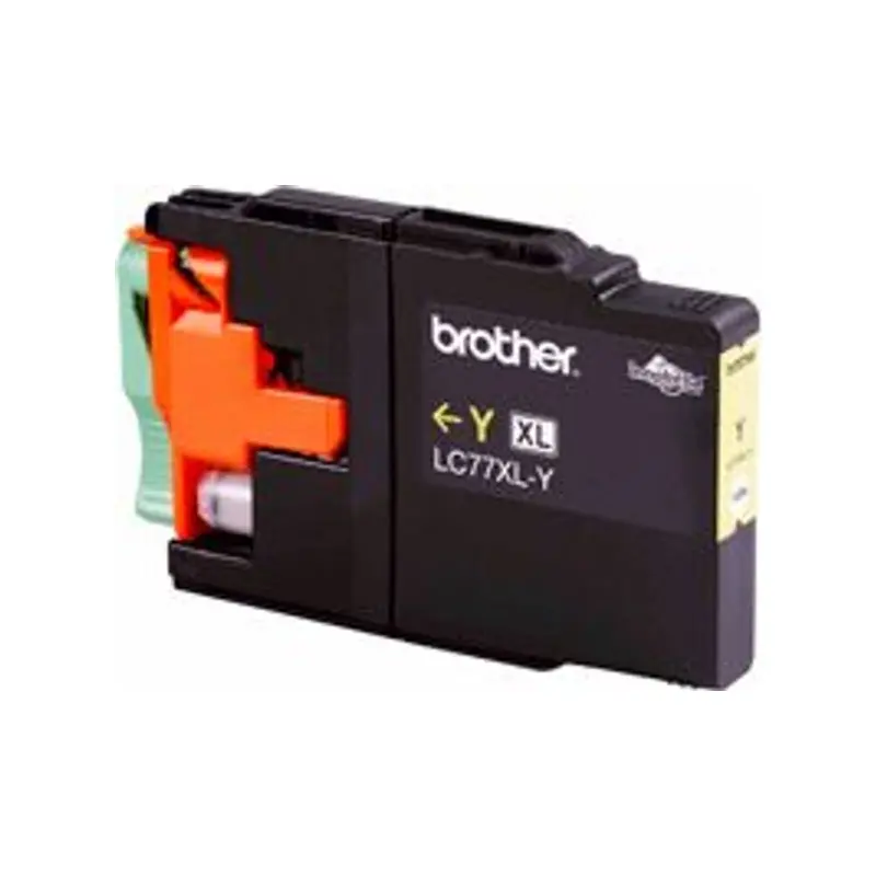 ตลับหมึกอิงค์เจ็ท Brother LC-77XLY สีเหลือง