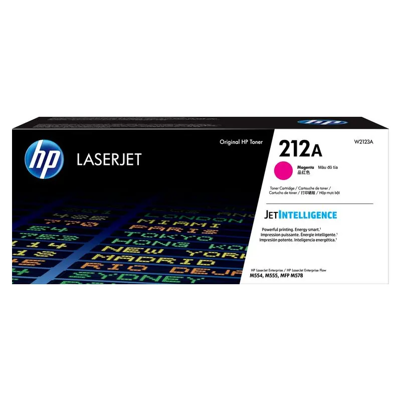 ตลับหมึกโทนเนอร์ HP W2123A สีชมพู