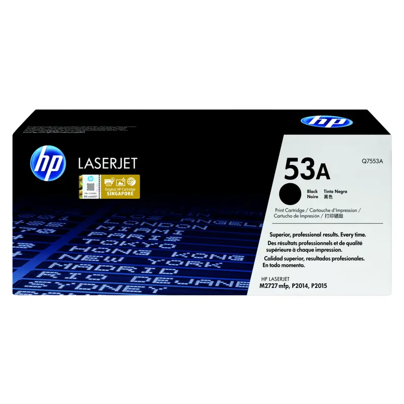 ตลับหมึกโทนเนอร์ HP Q7553A สีดำ