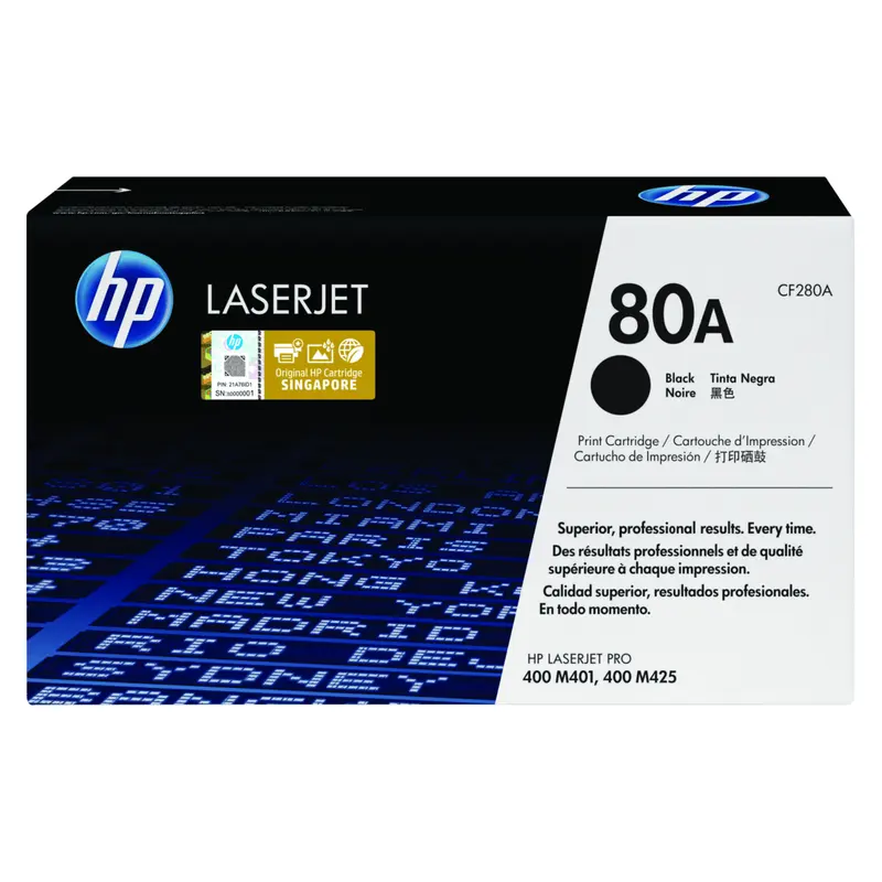 ตลับหมึกโทนเนอร์ HP CF280A สีดำ