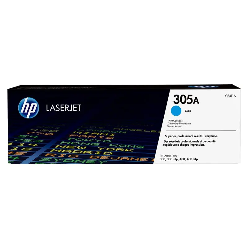 ตลับหมึกโทนเนอร์ HP CE411A สีฟ้า