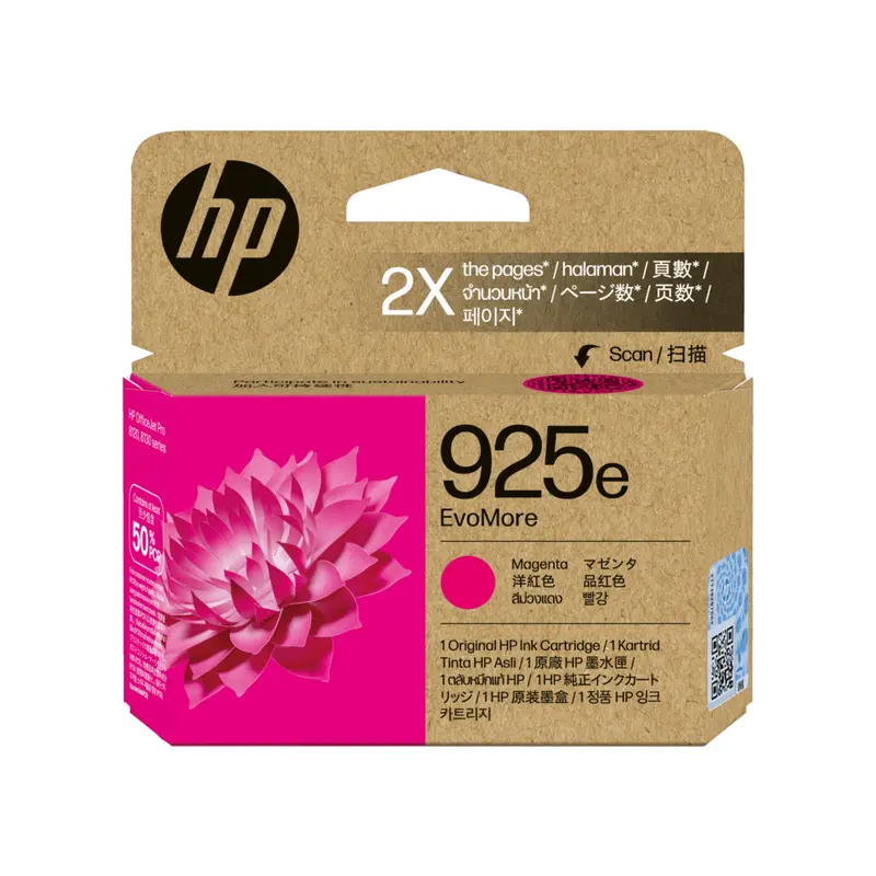 ตลับหมึกอิงค์เจ็ท HP 4K0W1PA สีชมพู