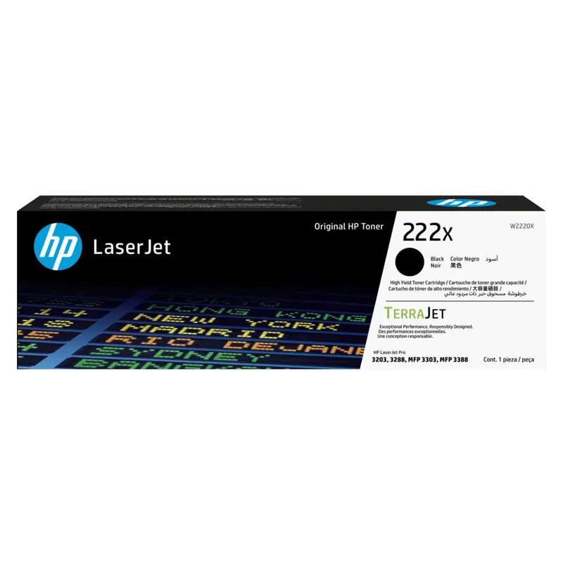 ตลับหมึกโทนเนอร์ HP W2220X สีดำ