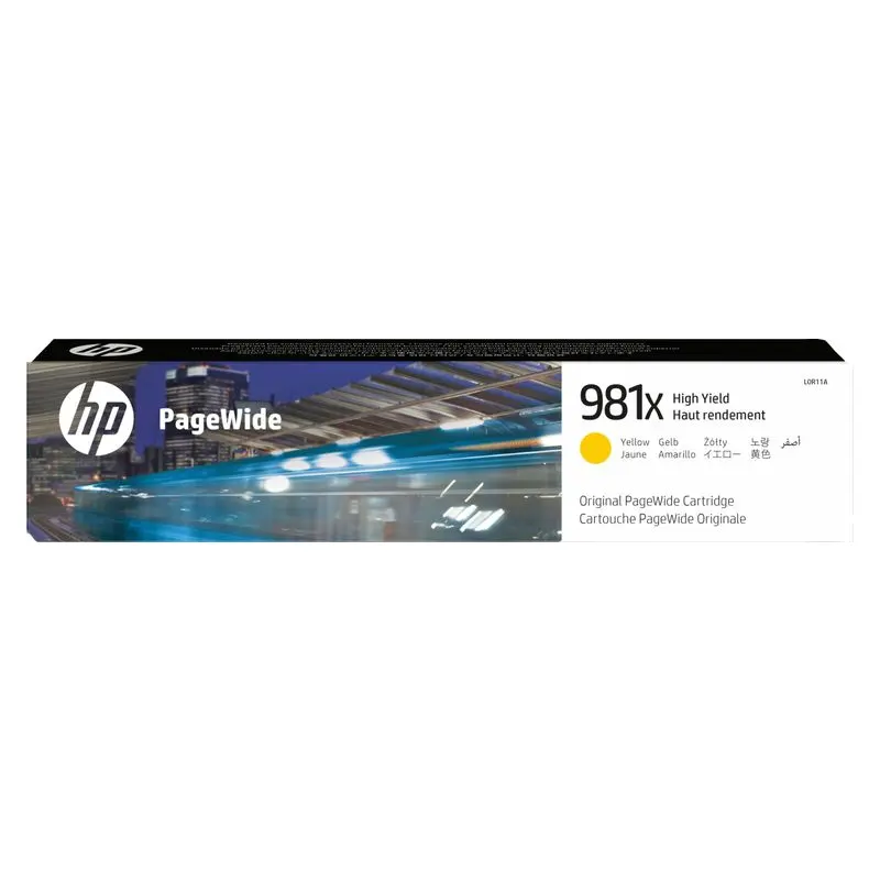ตลับหมึกอิงค์เจ็ท HP L0R11A สีเหลือง