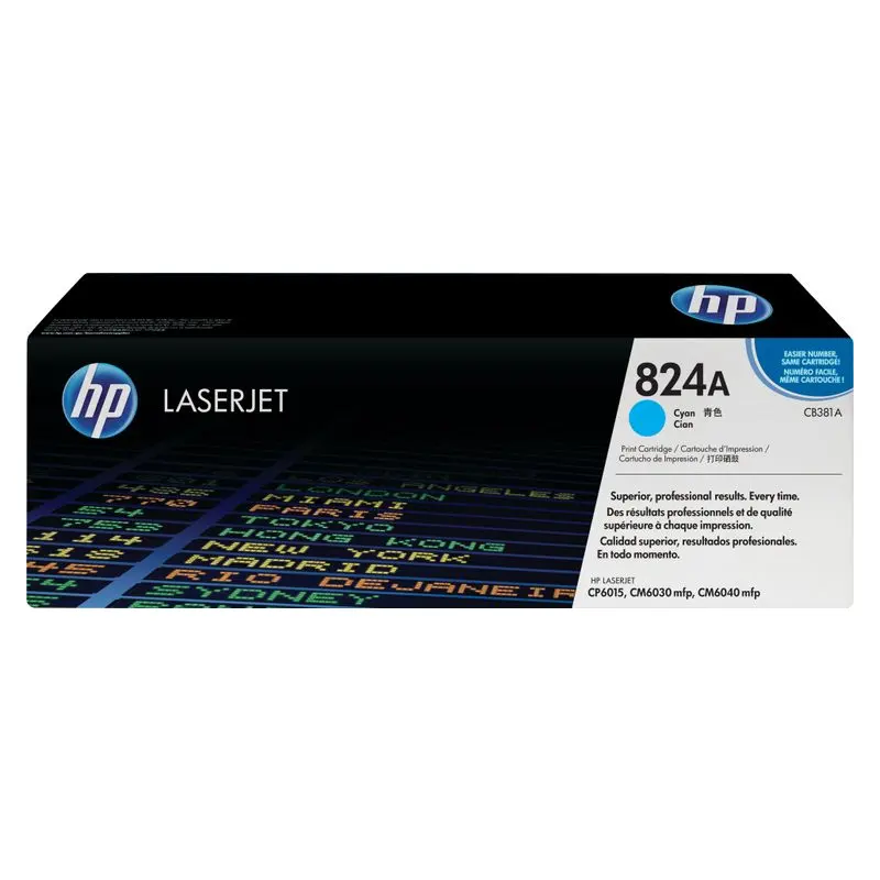 ตลับหมึกโทนเนอร์ HP CB381A สีฟ้า