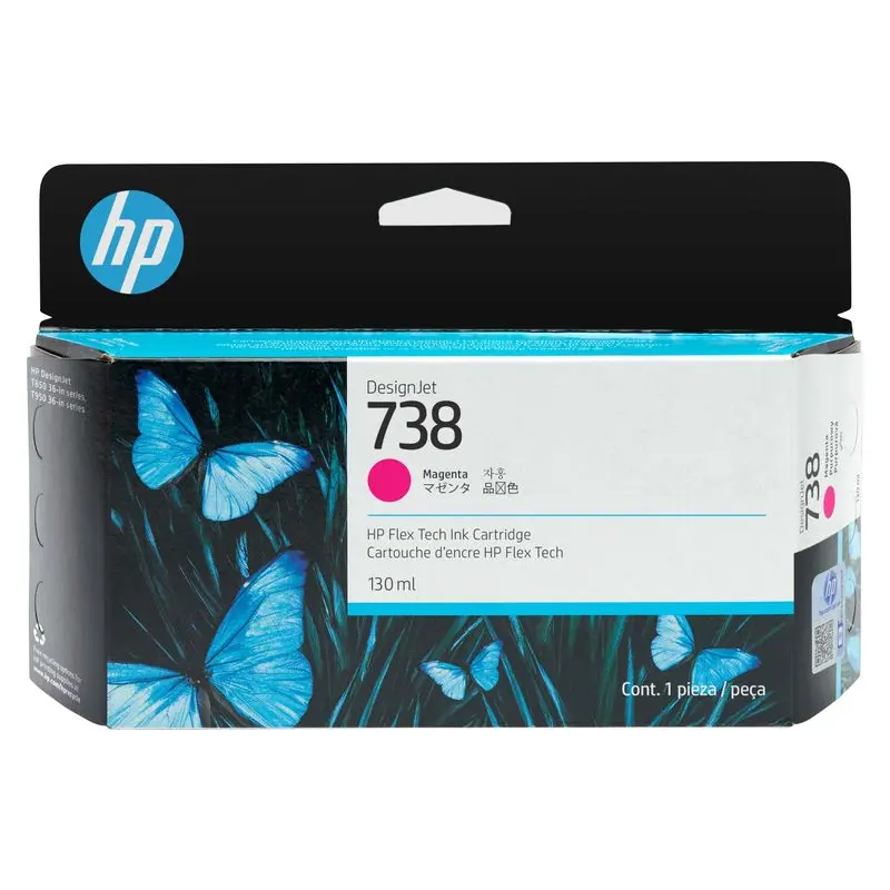 ตลับหมึกอิงค์เจ็ท HP 498N6A สีชมพู