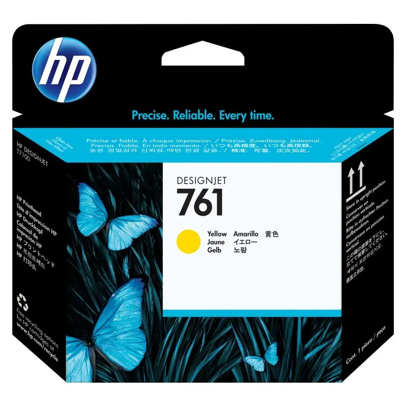 หัวพิมพ์ HP CH645A สีเหลือง