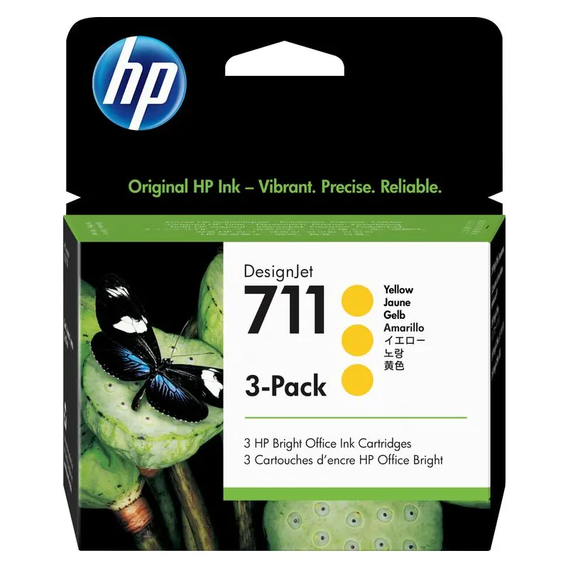 ตลับหมึกอิงค์เจ็ท HP CZ136A สีเหลือง