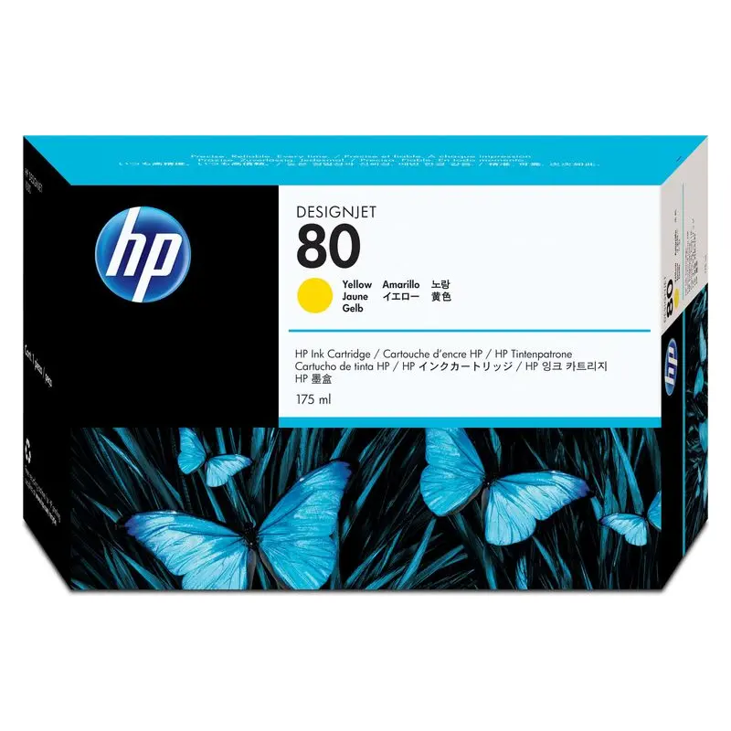 ตลับหมึกอิงค์เจ็ท HP C4873A สีเหลือง