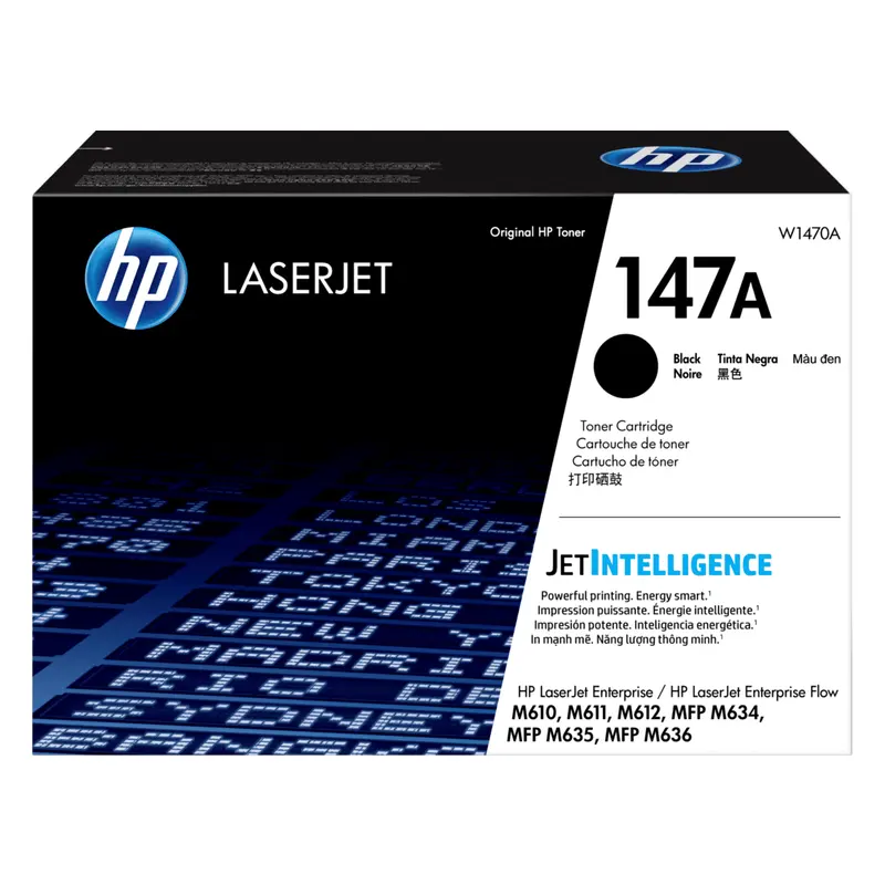 ตลับหมึกโทนเนอร์ HP W1470A สีดำ
