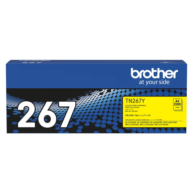 ตลับหมึกโทนเนอร์ Brother TN-267Y สีเหลือง