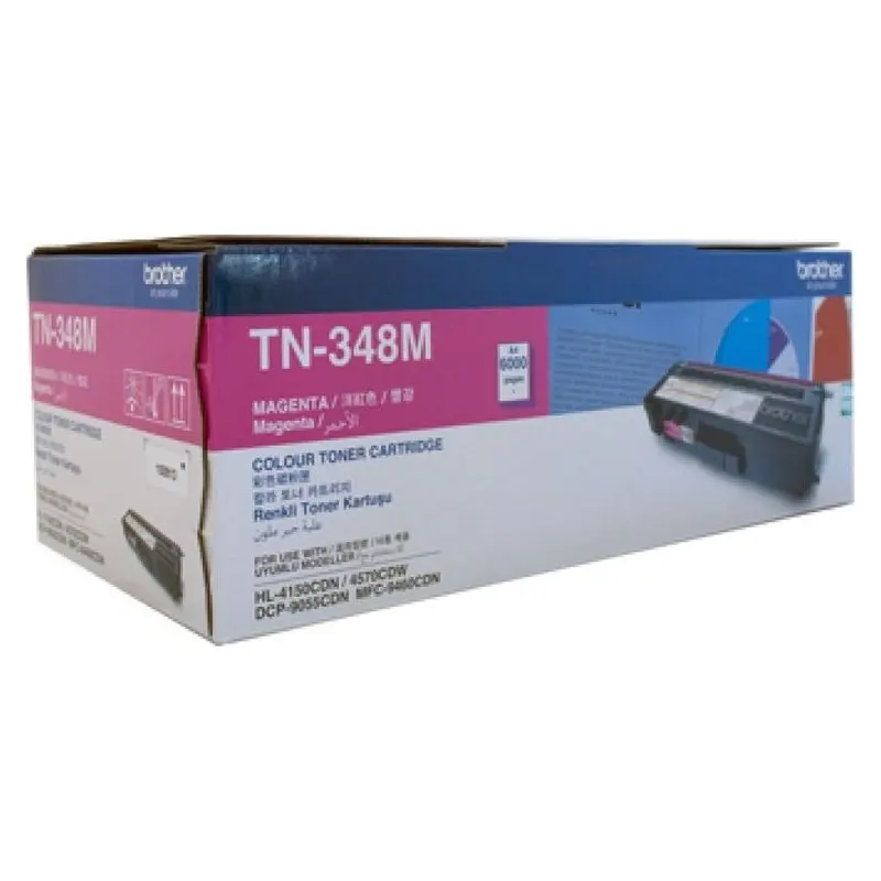 ตลับหมึกโทนเนอร์ Brother TN-348M สีชมพู