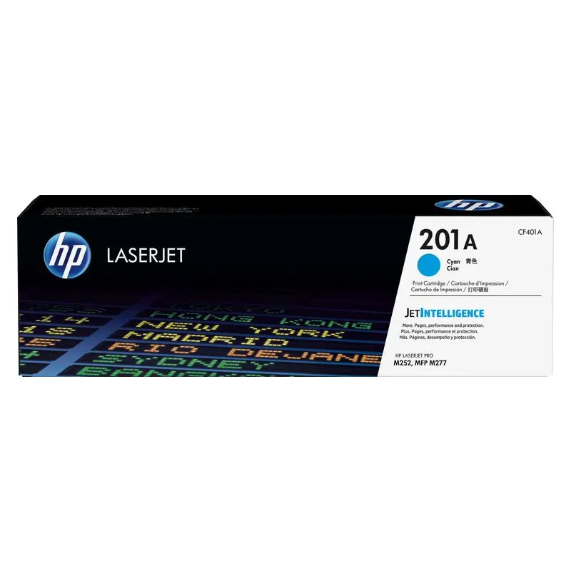 ตลับหมึกโทนเนอร์ HP CF401A สีฟ้า