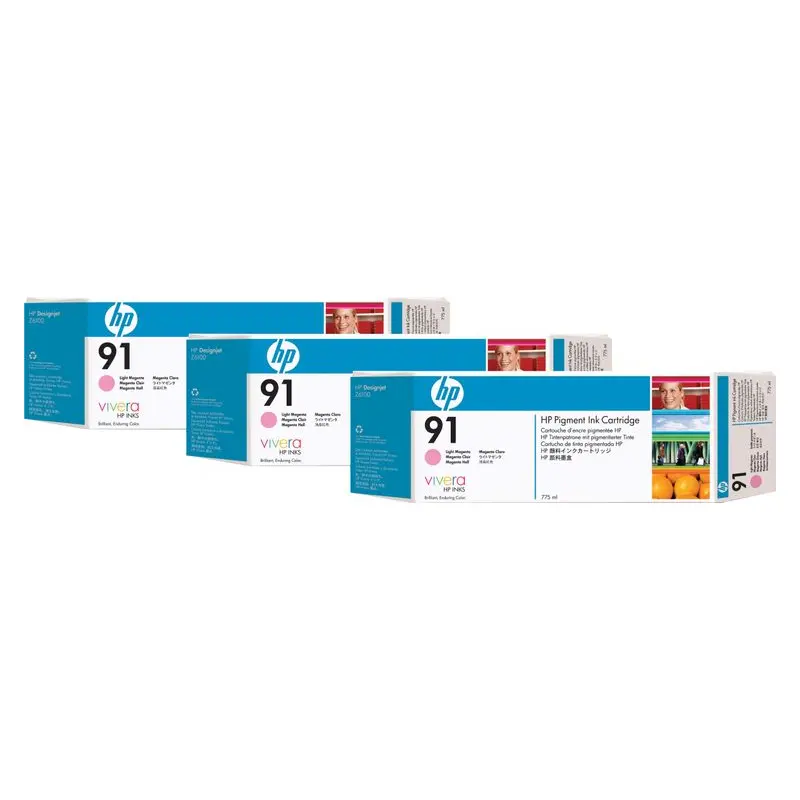 ตลับหมึกอิงค์เจ็ท HP C9487A สีชมพู