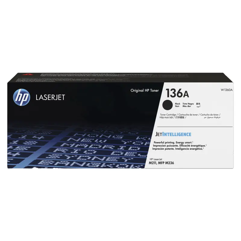 ตลับหมึกโทนเนอร์ HP W1360A สีดำ