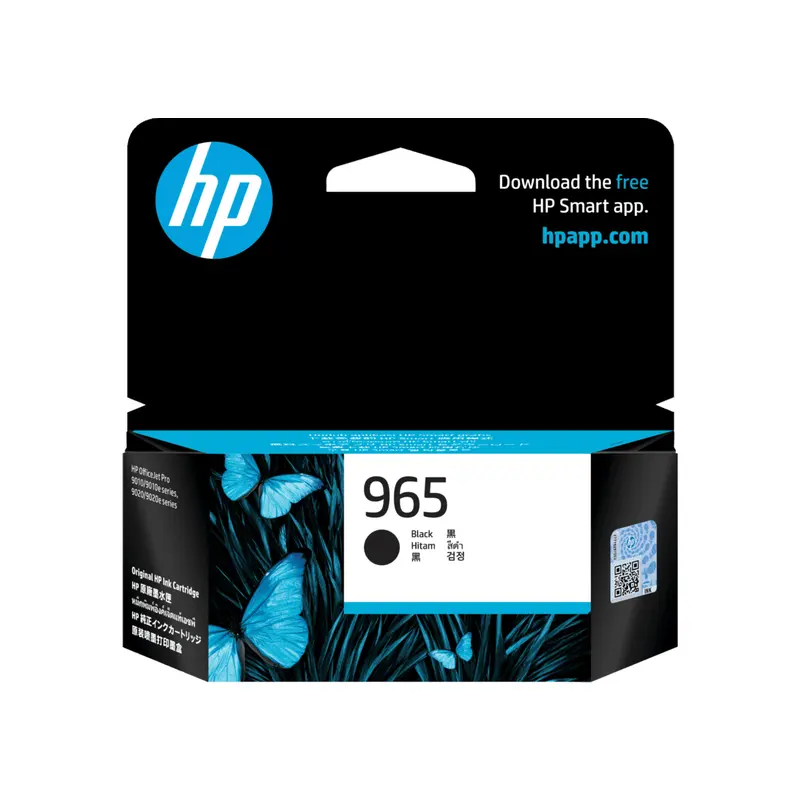 ตลับหมึกอิงค์เจ็ท HP 3JA80AA สีดำ