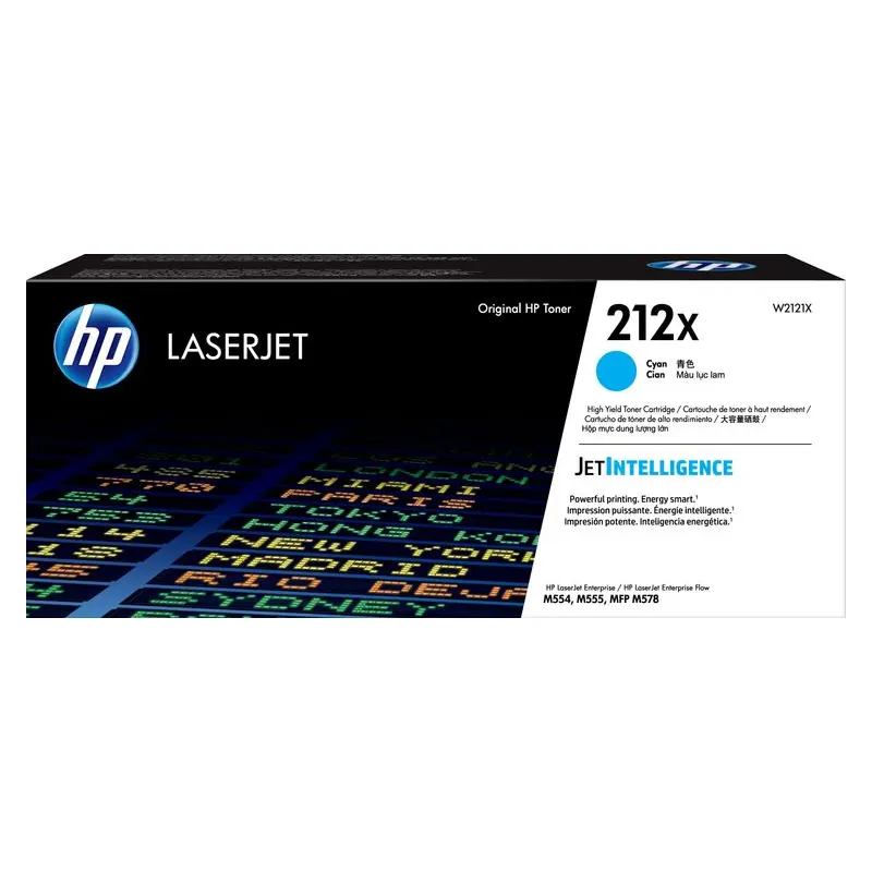 ตลับหมึกโทนเนอร์ HP W2121X สีฟ้า