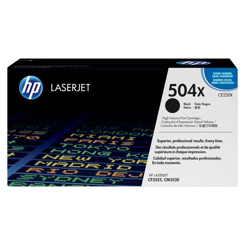 ตลับหมึกโทนเนอร์ HP CE250X สีดำ