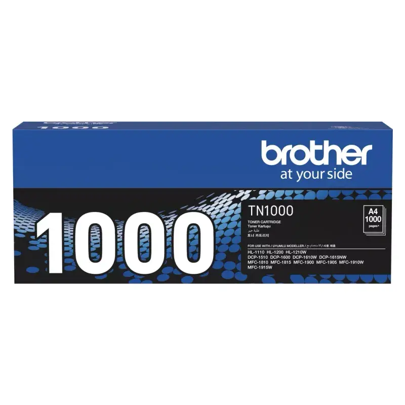 ตลับหมึกโทนเนอร์ Brother TN-1000 สีดำ