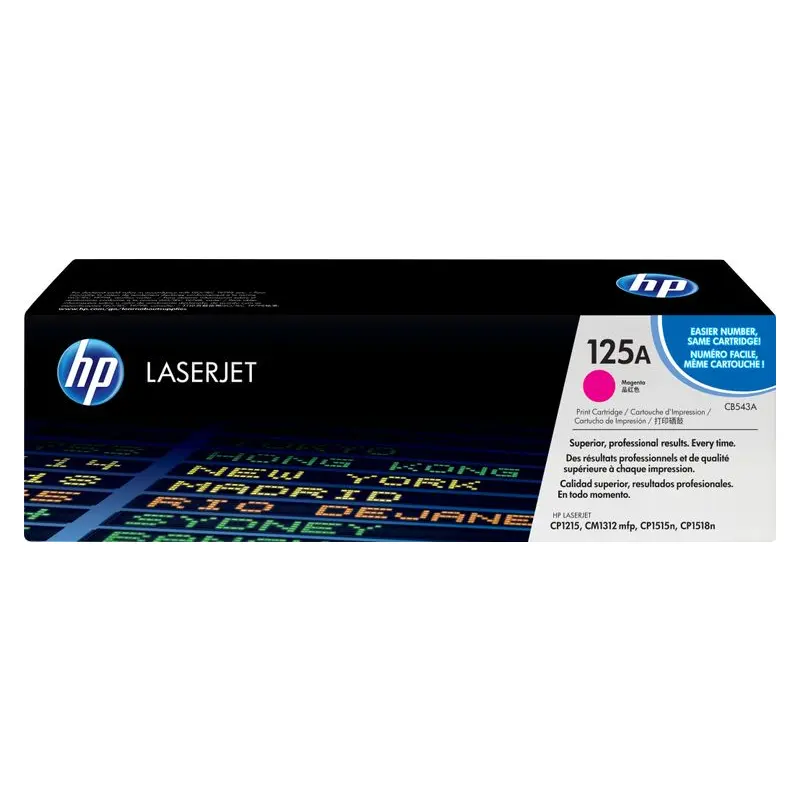 ตลับหมึกโทนเนอร์ HP CB543A สีชมพู