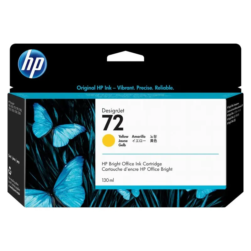 ตลับหมึกอิงค์เจ็ท HP C9373A สีเหลือง