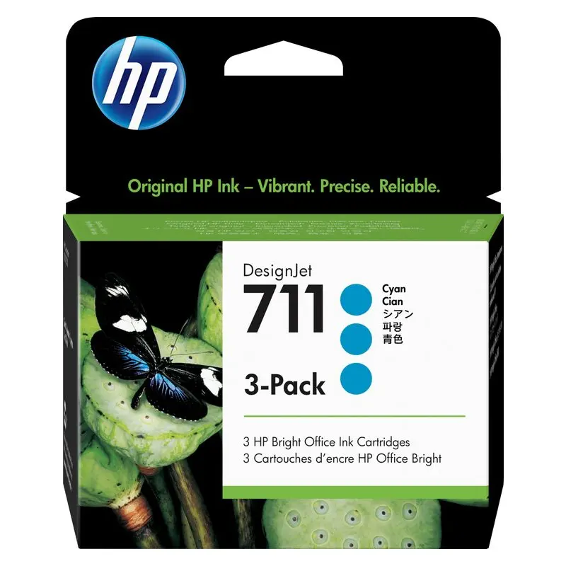 ตลับหมึกอิงค์เจ็ท HP CZ134A สีฟ้า