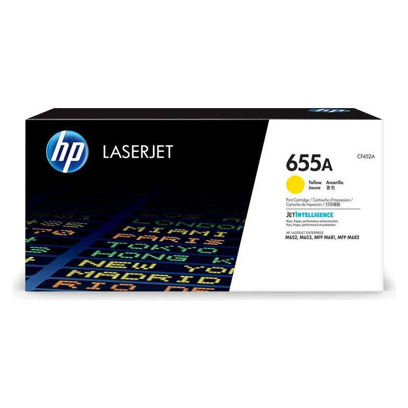 ตลับหมึกโทนเนอร์ HP CF452A สีเหลือง