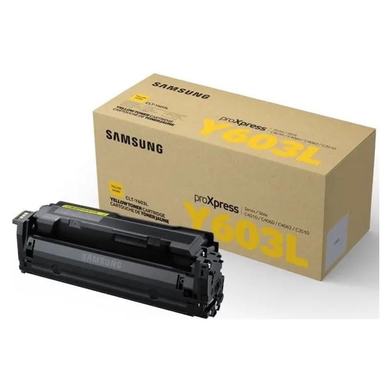 ตลับหมึกโทนเนอร์ HP CLT-Y603L สีเหลือง รูปที่ 2